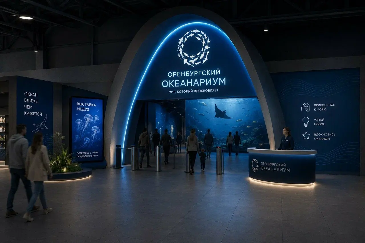 Где находится океанариум в Оренбурге 💦💧🌊