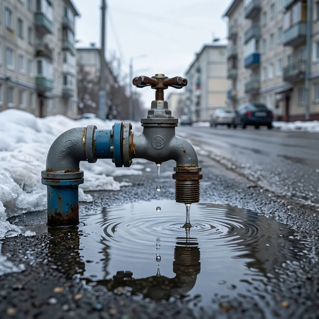 Отключение воды в Оренбурге